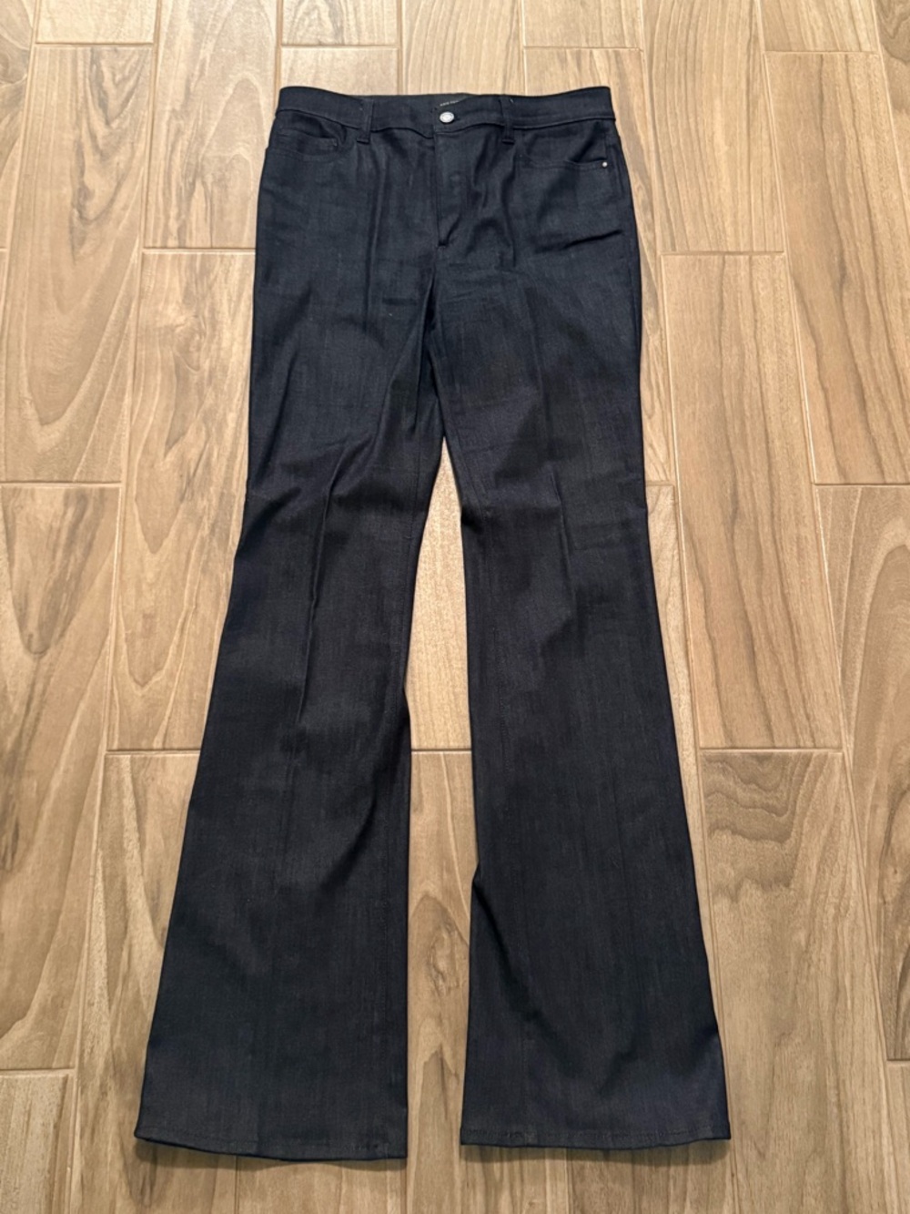 Ann Taylor Black Flare Jeans - Sleek Wide Leg